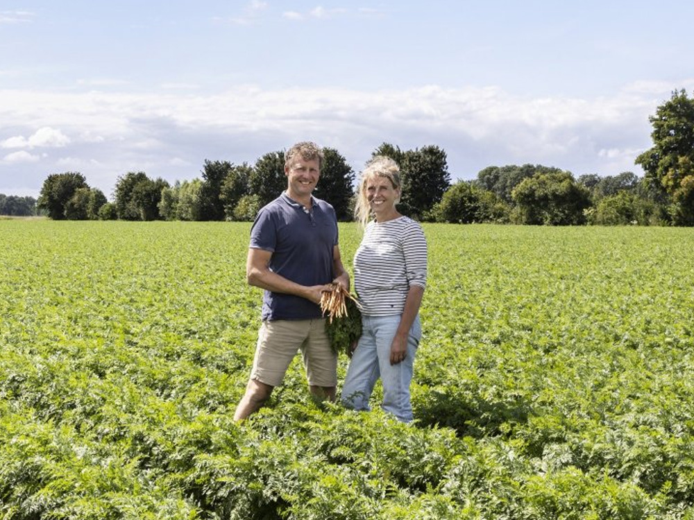 Martijn en Monique zonneboog